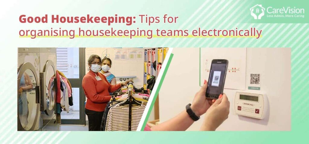 tips for organising housekeeping teams electronically