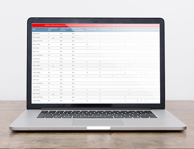 - Annual Leave Calculator